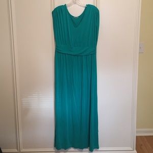 Grecian inspired maxi dress