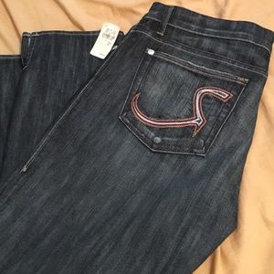 Rock & Republic Capri length jeans size 31