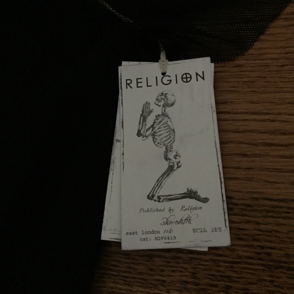 Religion Black Dress - Picture 2 of 2