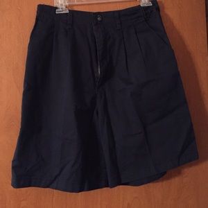 Navy shorts by Lee. Size 14