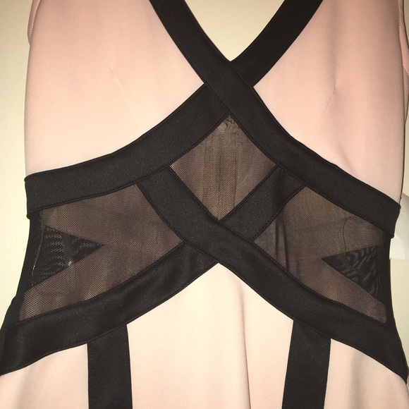 Pink and Black Dress - Picture 2 of 4