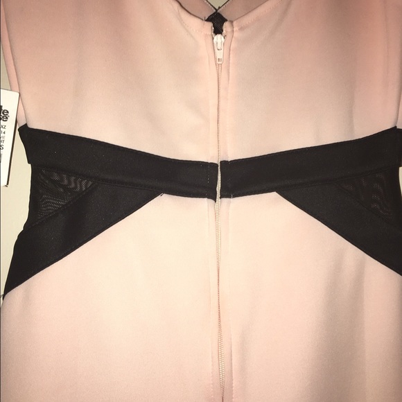 Pink and Black Dress - Picture 3 of 4