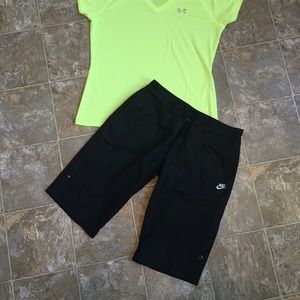 NWOT Nike Bermuda/Capri athletic bottoms.