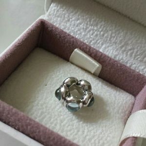 Pandora Blue Topaz Cobachan Stone Charm