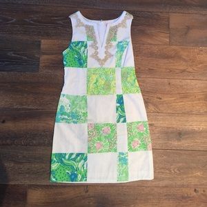 Lilly Pulitzer patchwork dress