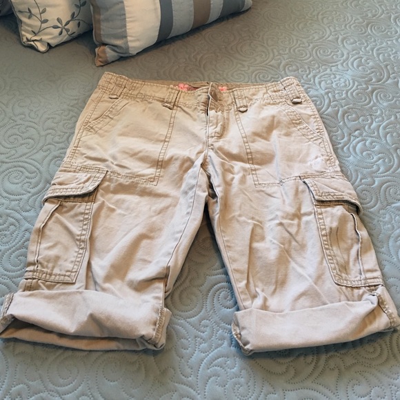 Beige shorts