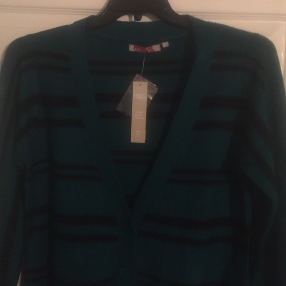 NWT Cardigan (blue/green)
