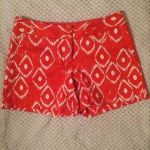 The Limited red ikat printed shorts