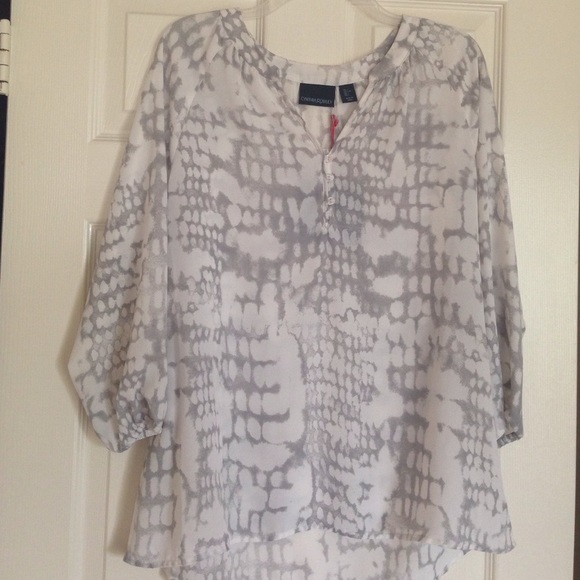 Cynthia Rowley L blouse top