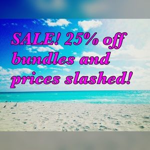 Sale alert! 25% off bundles!