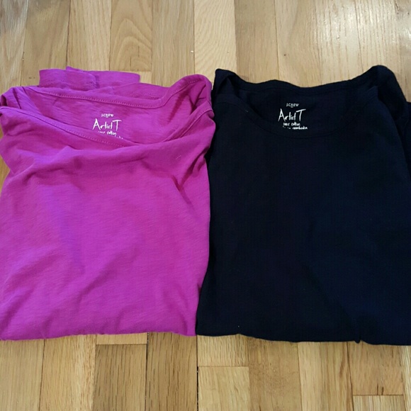 J. Crew Factory Tops - Lot of 2 jcrew long sleeved T shirts