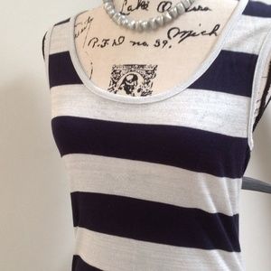 NWOT Maxi striped racerback summer dress