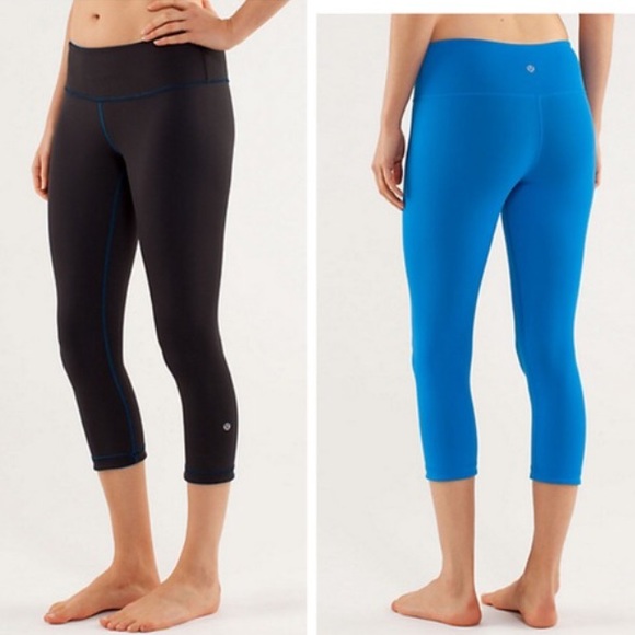 Lululemon reversible crops