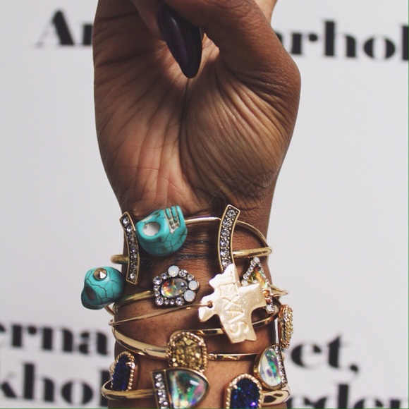 Jewelry | gold Texas state bangle bracelet - Picture 2 of 3