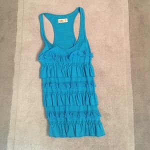 Ruffle tank