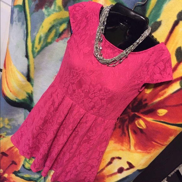 Pink Skater Dress ~ Oct29 - Picture 2 of 4