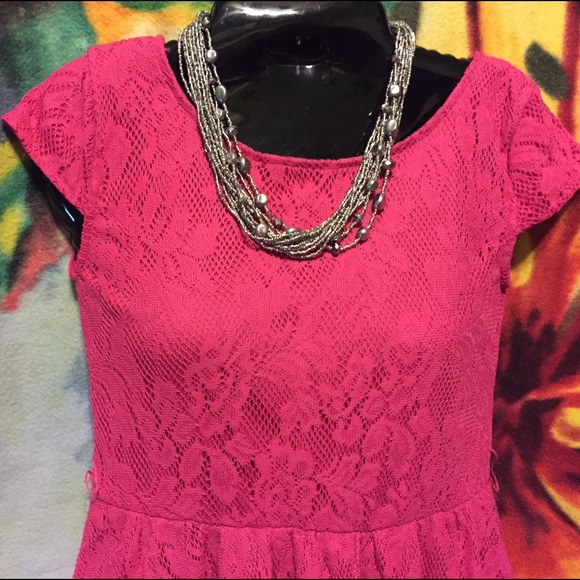 Pink Skater Dress ~ Oct29 - Picture 3 of 4