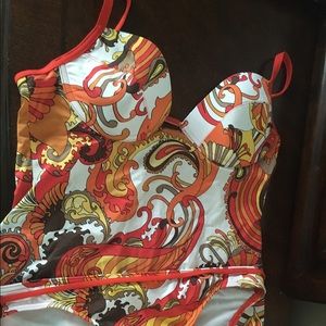 Calvin Klein swimsuit.