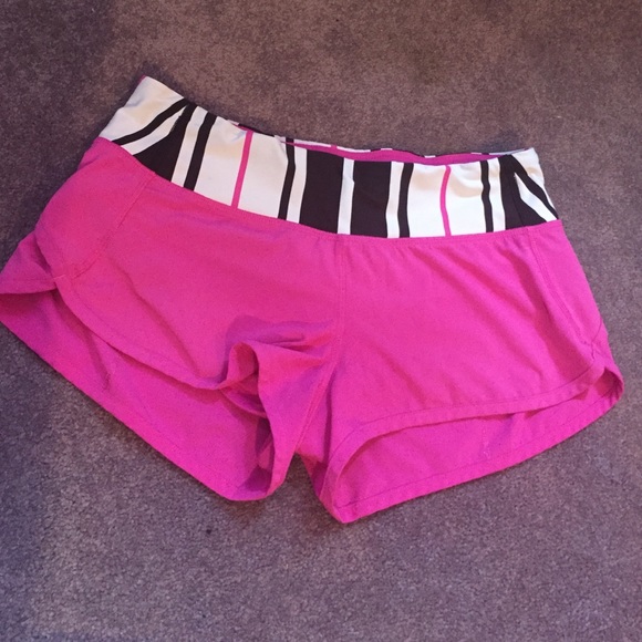 lululemon athletica Pants - Lulu lemon pink run speed shorts