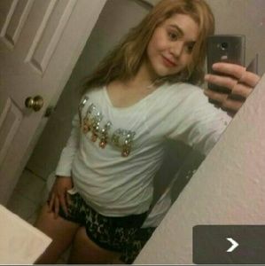 Pink off the shoulder