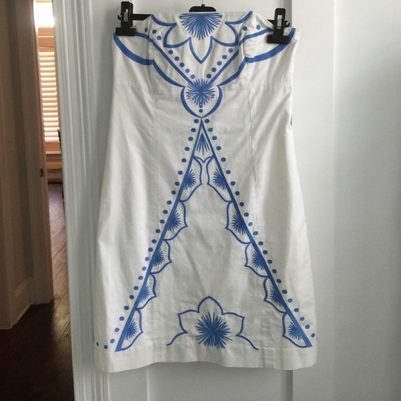 Lilly Pulitzer strapless dress