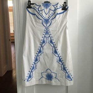 Lilly Pulitzer strapless dress