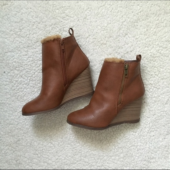 Wedged Booties