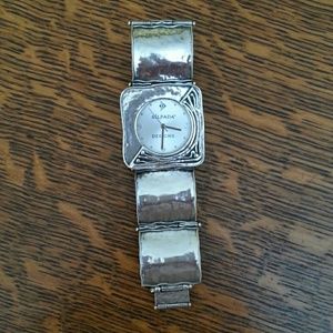 Silpada Sterling Silver Square Link Watch