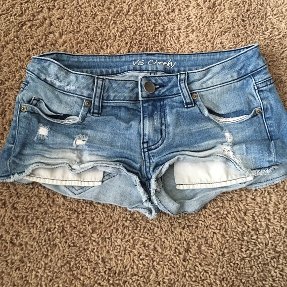 Victoria's Secret Cheeky Jean Shorts