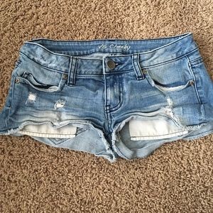 Victoria's Secret Cheeky Jean Shorts