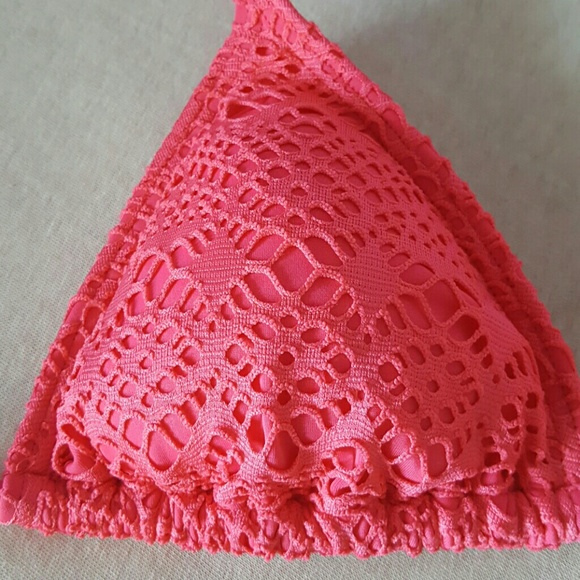 coral swim top - Picture 2 of 3