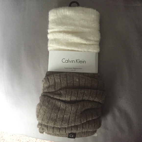Calvin Klein luxurious leg warmers. Never worn.