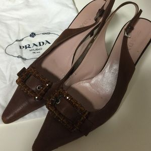 Prada heels size 37.5