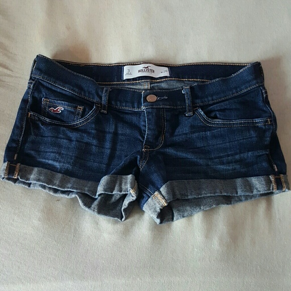 Hollister denim shorts