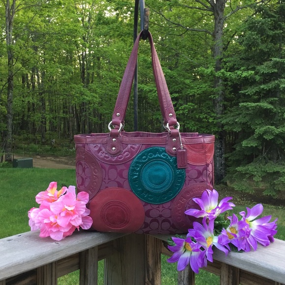 Coach Handbags - COACH Limited Edition LEATHER & SUEDE Large Bag