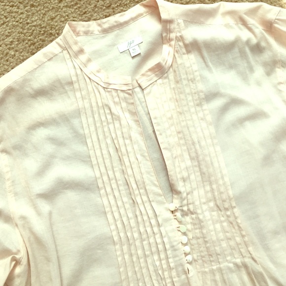 J.Jill Tunic Blouse, lightweight cotton, XL