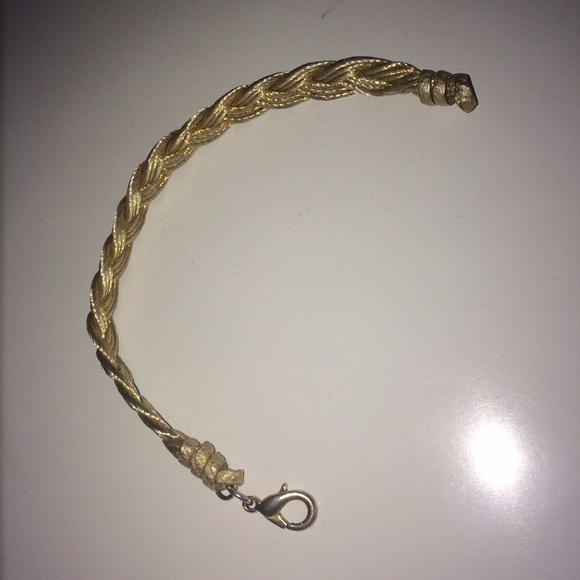 Braided Matallic Bracelet