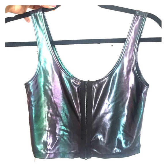 Out From Under Metallic Bralette