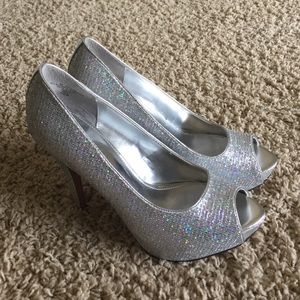 Prom shoes, worn for a couple hours at most!