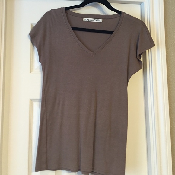 Michael Stars capped sleeve tee