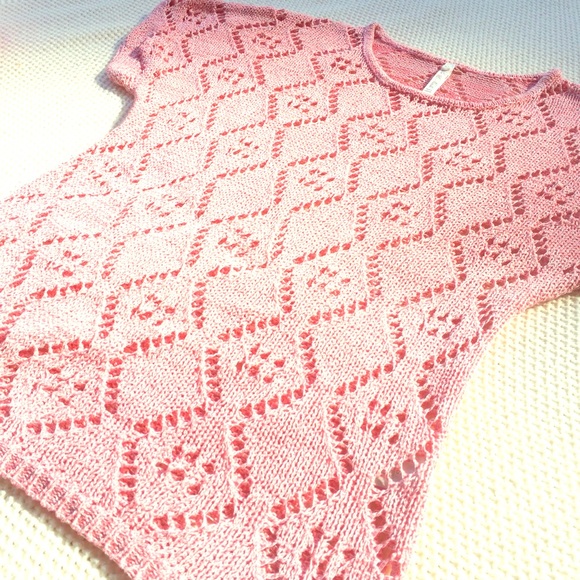 Pink Knit Top 🌷