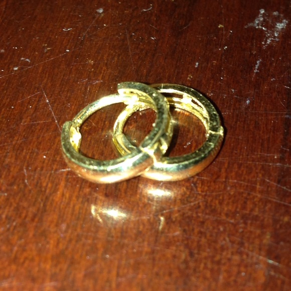 Gold 14K Small Hoops