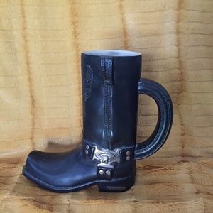 Harley Davidson ceramic boot