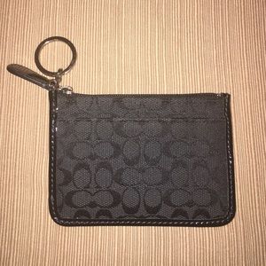 Coach keychain coin purse