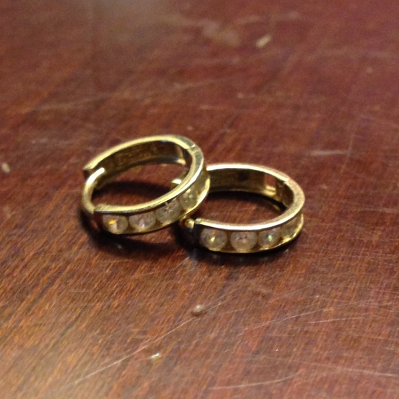 Gold 14k Small Hoops