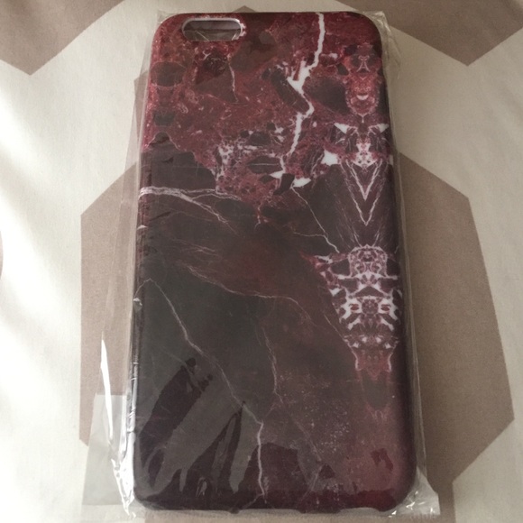 Marbled iPhone 6 Plus silicone case.