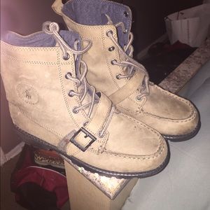 Ralph Lauren Polo Gray boots
