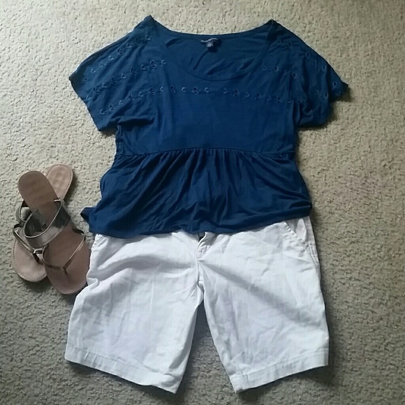 Flirty peplum t-shirt