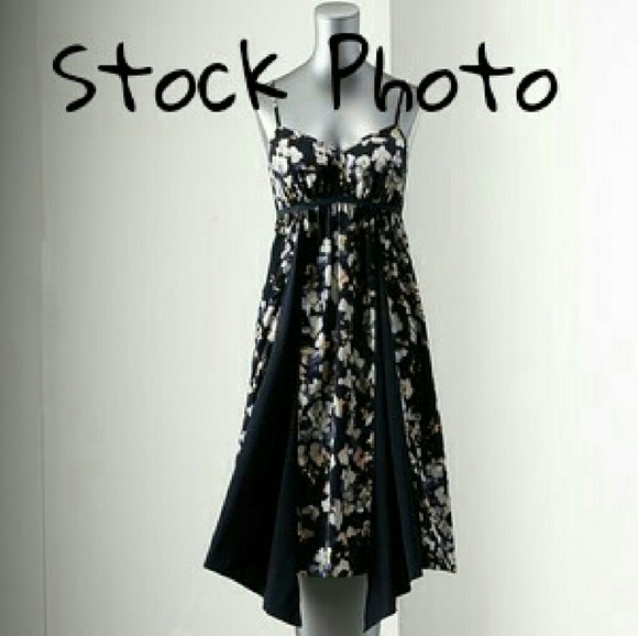 Simply Vera ~ Vera Wang Floral Godet Empire Dress