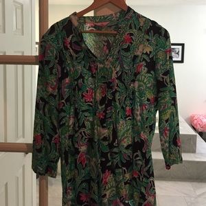 Lilly Pulitzer size small floral top
